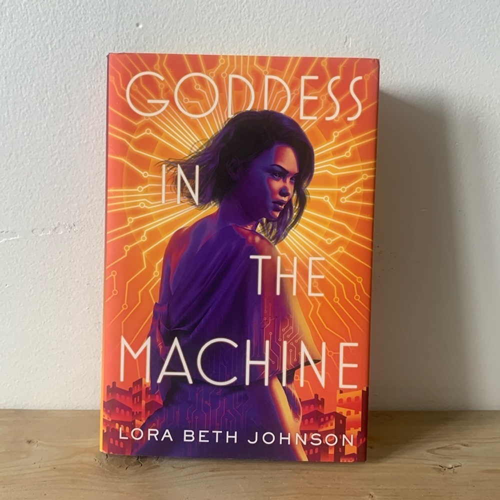 SIGNED Owlcrate First Edition Goddess In The Machine Hardcover Book